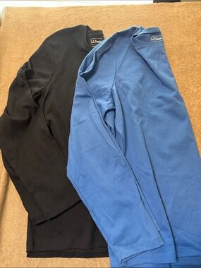 L.L. Bean Men’s Crewneck Sweaters - Black & Blue